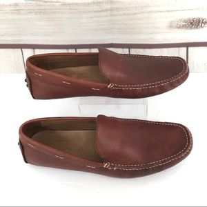 TOMMY BAHAMA Leather Driver Loafers NWOB